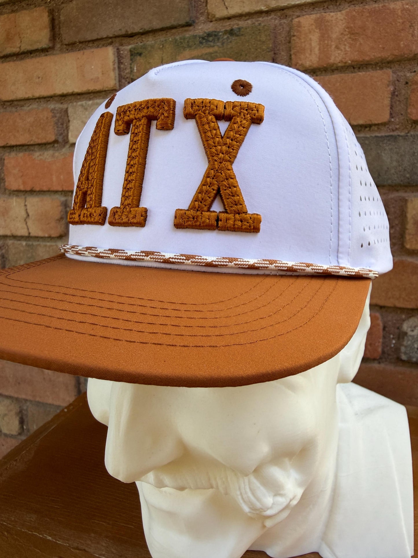 ATX 3D Puff Embroidered Rope Hat, Austin, Texas