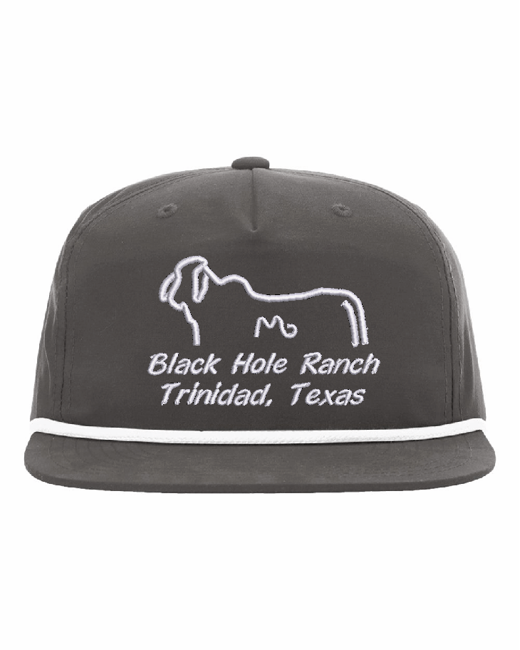 Black Hole Ranch Five Panel Soft-Structured Rope Hat