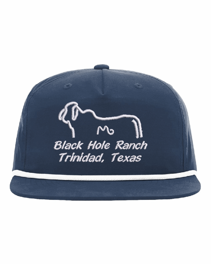 Black Hole Ranch Five Panel Soft-Structured Rope Hat