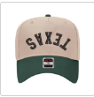 Texas Upside Down 3D Puff Design on Otto Cap