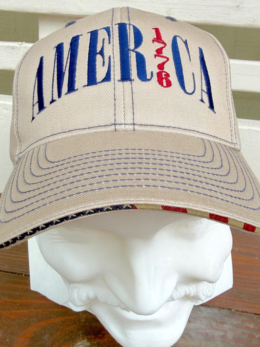 America Embroidered Hat