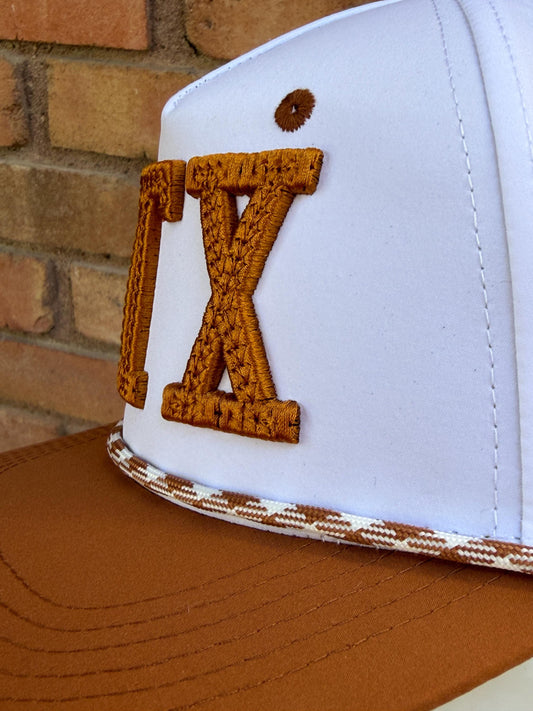 ATX 3D Puff Embroidered Rope Hat, Austin, Texas