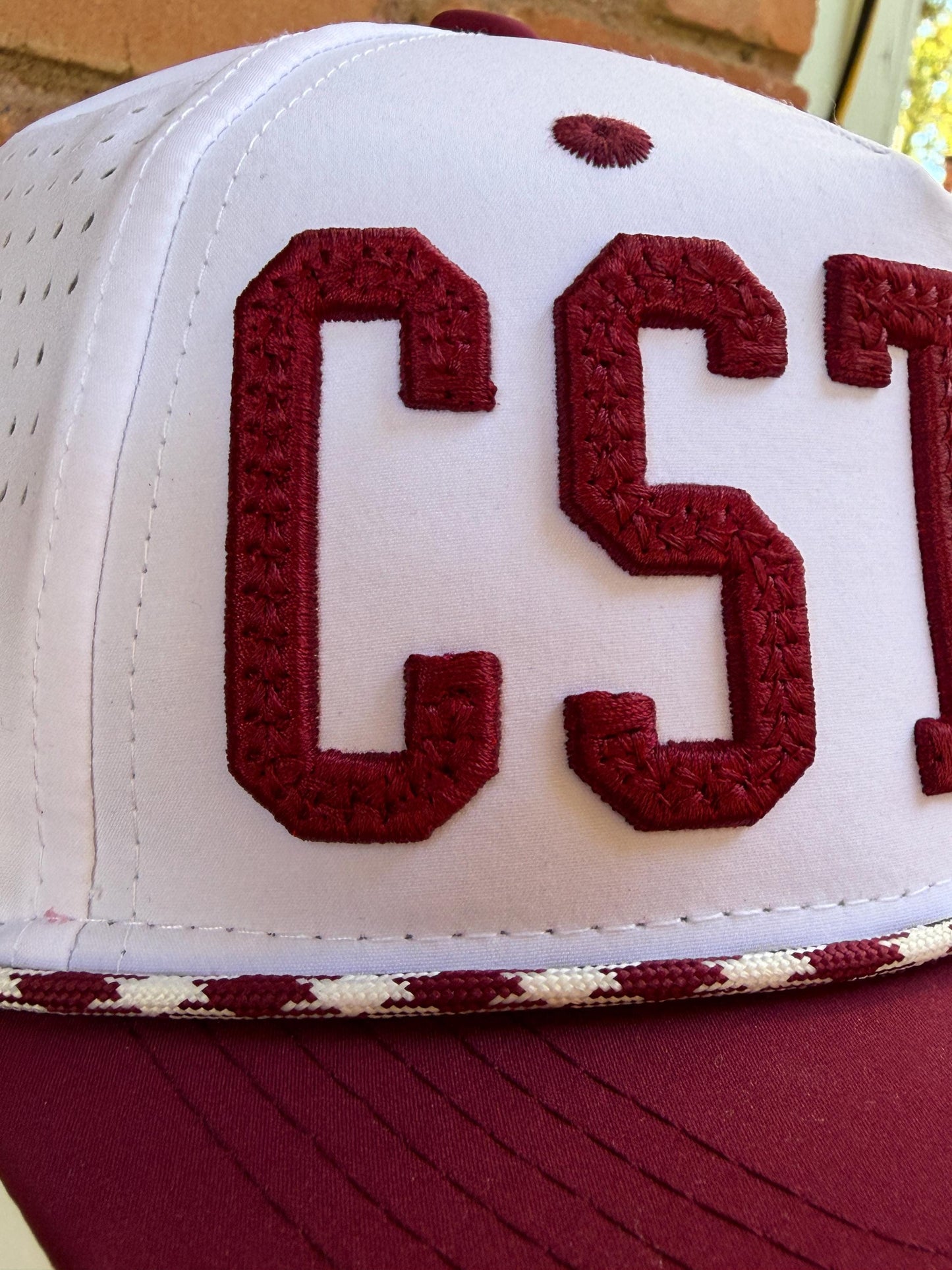 CSTAT 3D Puff Embroidered Rope Hat, Texas A&M, Aggies, College Station