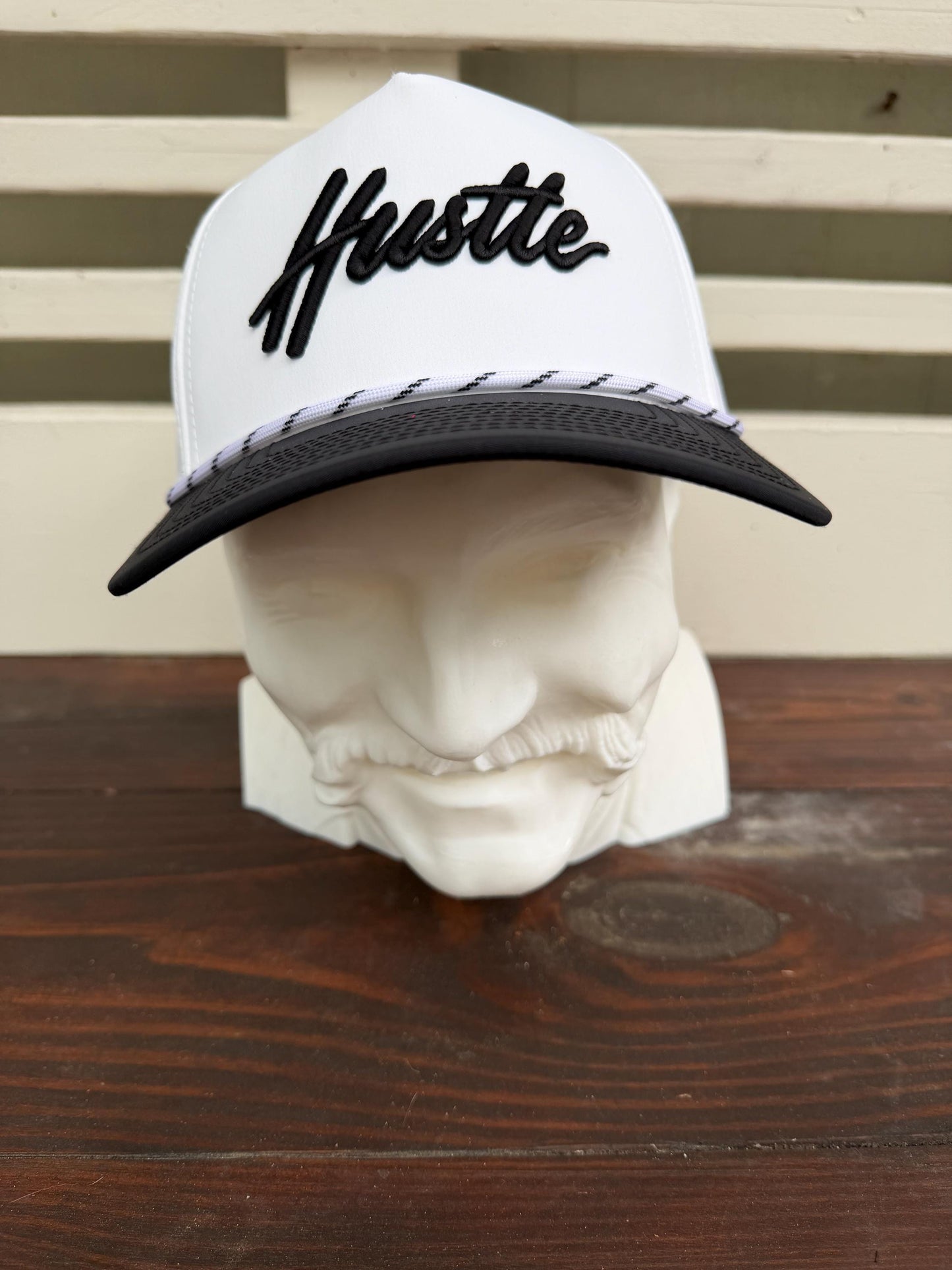 Hustle 3D Puff Embroidered Rope Hat
