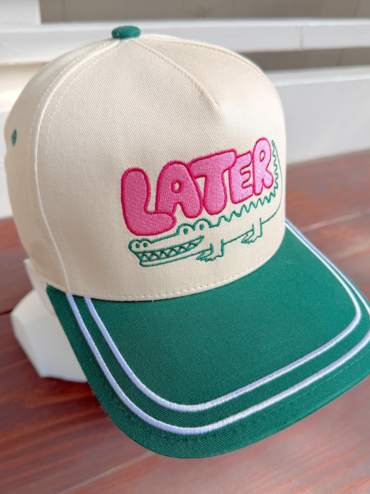 Later Gator Embroidered Hat