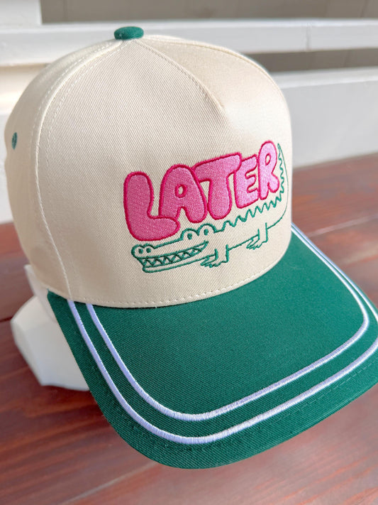 Later Gator Embroidered Hat