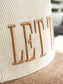Let Them 3D puff Corduroy Trucker Hat