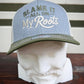 Blame It All On My Roots Embroidered Trucker Hat