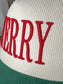 Merry 3D Puff Embroidered Corduroy Hat