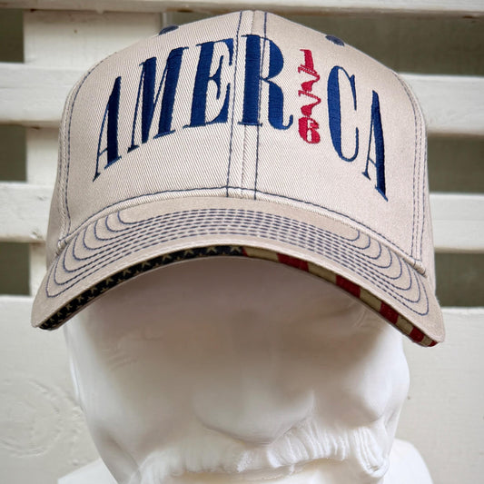America Embroidered Hat