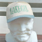 LAKEGRL Embroidered Hat, Lake, Summer