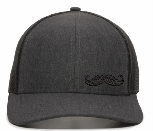 Mustache Low Profile Trucker Hat