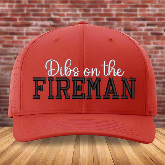 Dibs on the Fireman Performance Hat