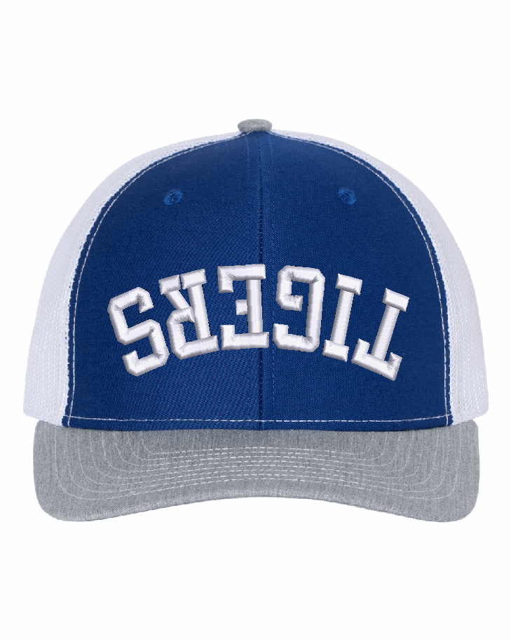 Tigers Upside Down Puff Embroidered Hat